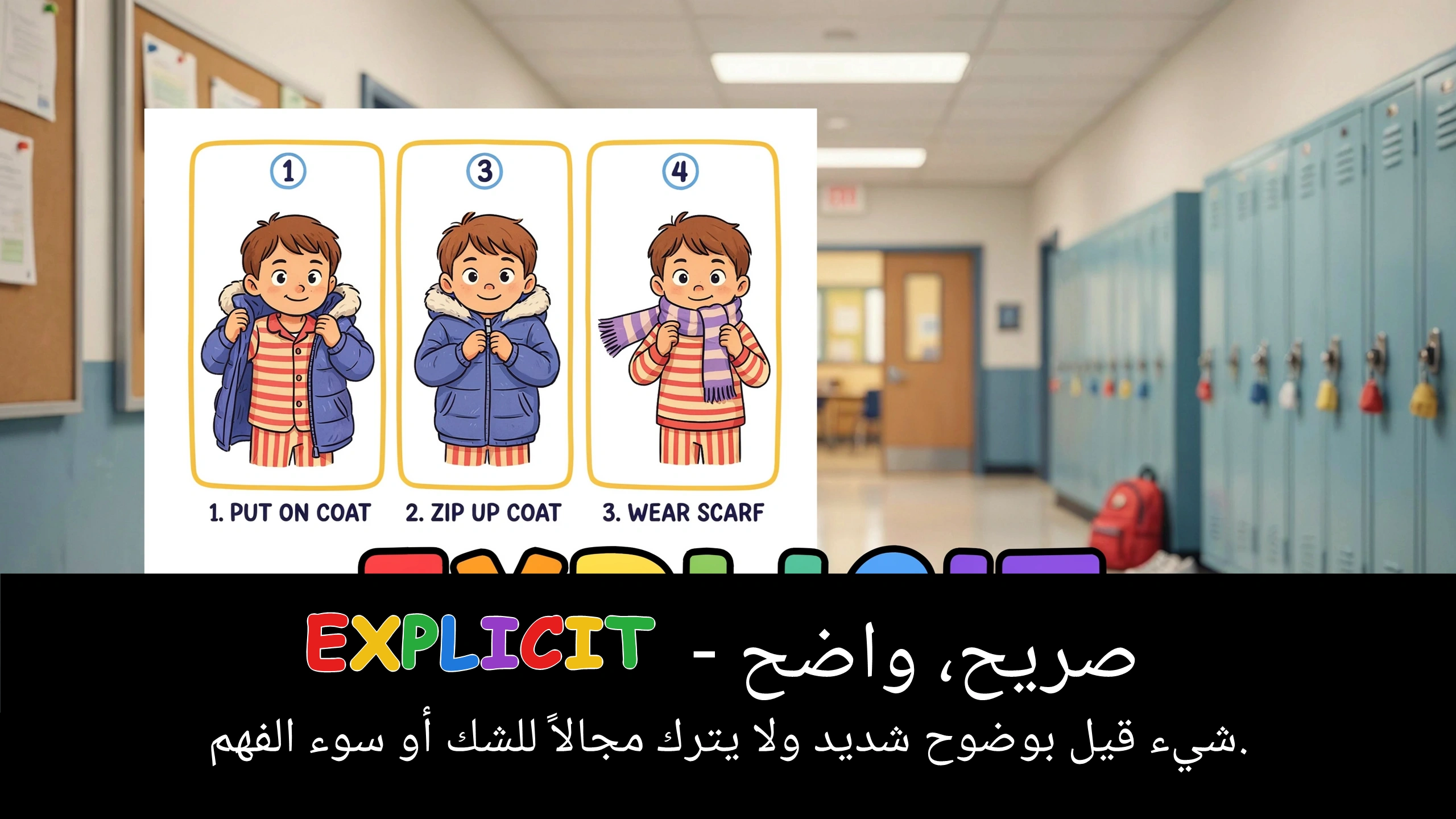 Arabic Illustration for explicit